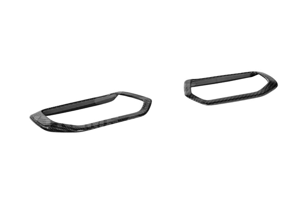 2021-Up Ford Bronco Rear Door Handle Trim Cover Carbon Fiber
