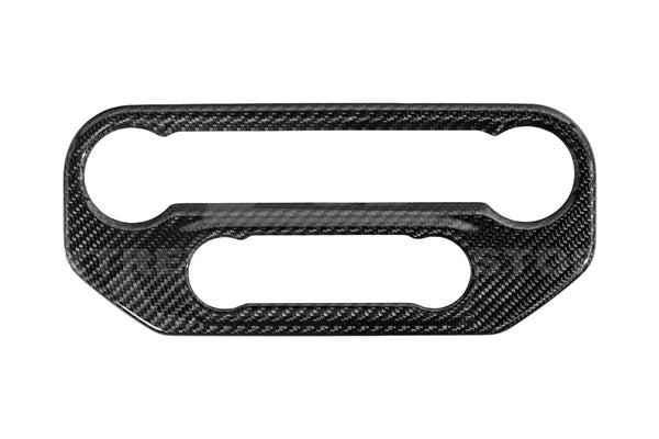 2021-Up Ford Bronco Center Console AC Control Panel Trim Carbon Fiber