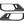 2021-Up Ford Bronco Front Door Handle Trim Cover Carbon Fiber