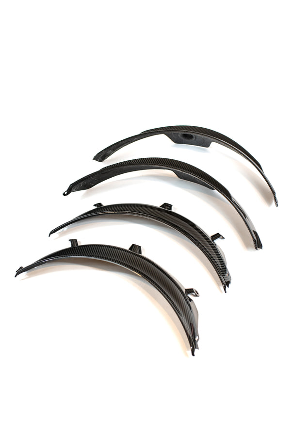G8X Dry Carbon Fiber Fender Flares
