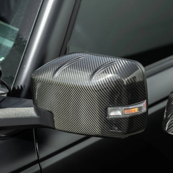 2021-Up Ford Bronco Mirror Cap Cover Pair Carbon Fiber