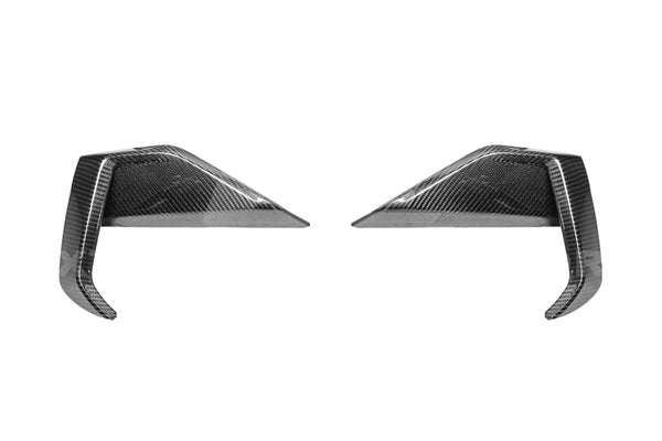 2024+Ford Mustang DRY CARBON FIBER Front Lower Side Grille