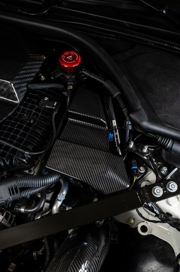 G8X Dry Carbon DME/ECU Replacement Cover