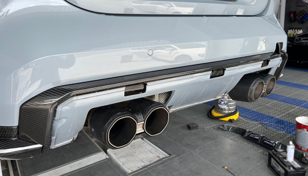 G8X Carbon Fiber Upper Diffuser Trim