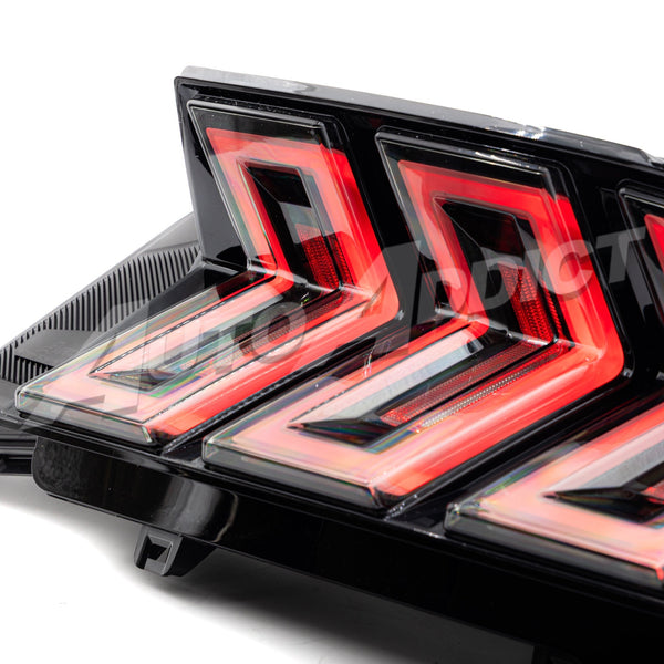 2015-2023 Mustang S550 Heritage-X™ Taillights Amber Turn Signal Sequential w/ Animation