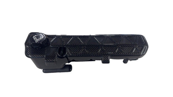 C8 Corvette HTC Coolant Tank Cover - Carbon Fiber pre-order September 2026