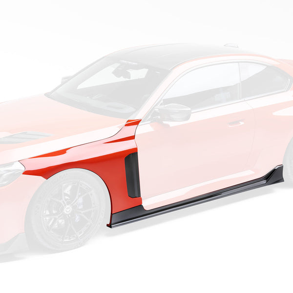 2023-Up BMW G87 M2 Exterior Vorsteiner Performance BMW G8X M2 VRS Aero Vented Fenders with Side Skirts Carbon fiber PP 2X2 Glossy V-Style™️