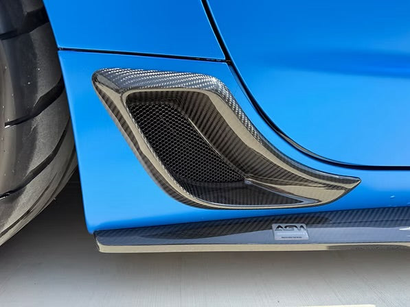 AGM C5 Corvette Carbon Fiber Z06 Brake Scoops
