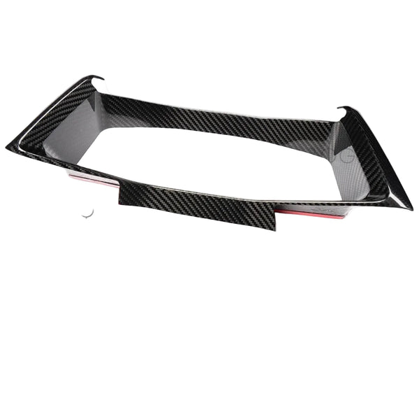 Dry Carbon Fiber Speedometer Cluster Cover For Corvette C8 Stingray Z06 GS ZR1 2026-2027