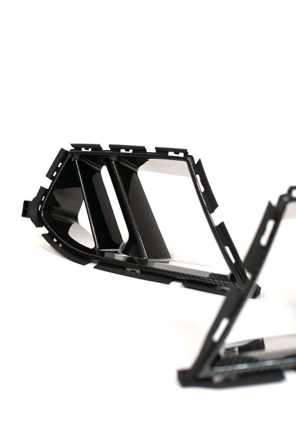 G8X Dry Carbon Fiber Dual Air Ducts