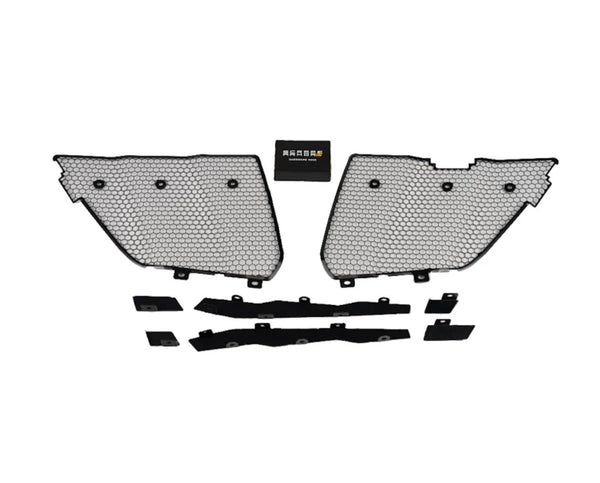 SCRAPE ARMOR Front Radiator Guards - Corvette C8 Stingray