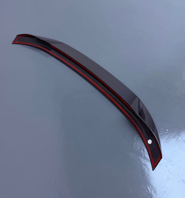 G87 Dry Carbon Fiber V Style High Kick Trunk Spoiler