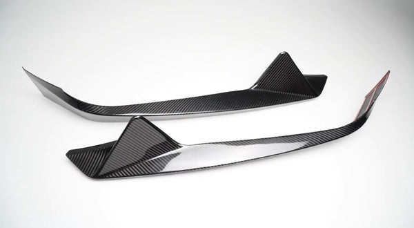 C8 C8R Style Corvette Stingray Carbon Fiber Deflectors