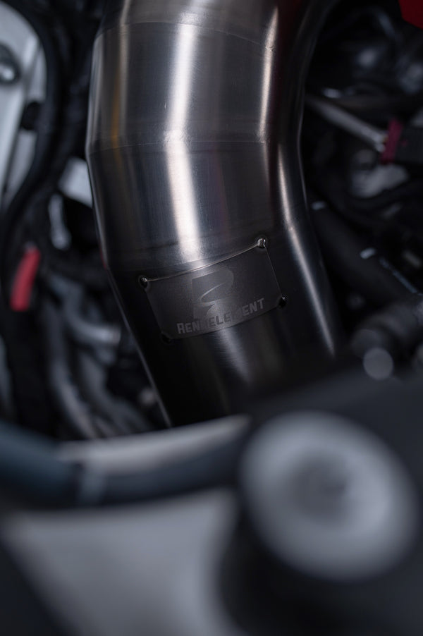 RENNELEMENT G90/G99 M5 BMW Titanium Front Mount Intake System