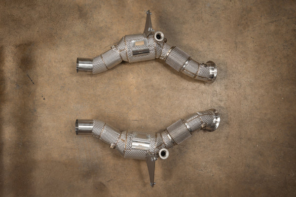 Valvetronic Designs Ferrari F8 Downpipes