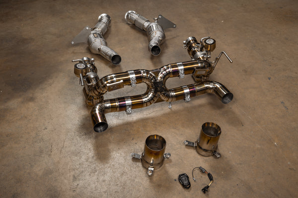 Ferrari F8 Valved Sport Exhaust System