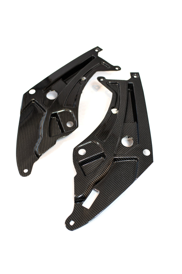 G8X Dry Carbon Fiber Headlight Covers