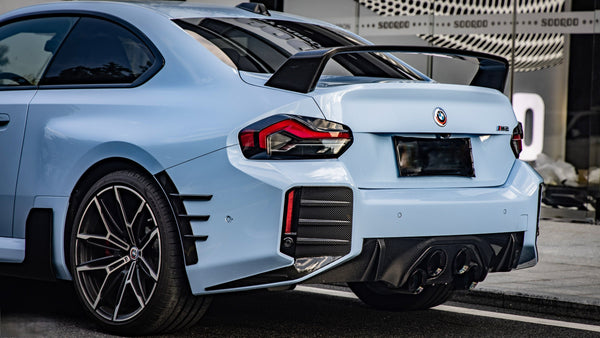 M2 G87 Coupe MP Style Dry Carbon Fiber Diffuser Middle Plate