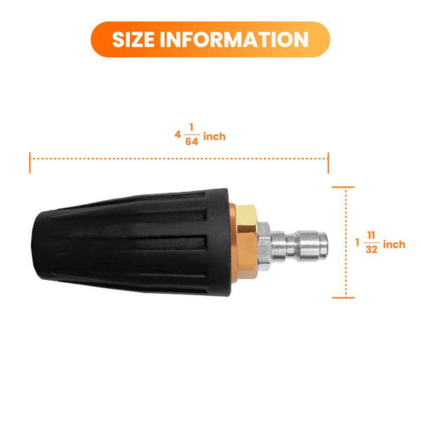 Pressure Washer Turbo Nozzle