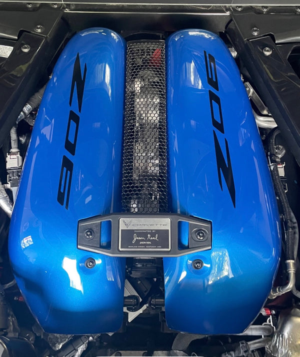 Custom Painted LT6 Intake Manifold Covers