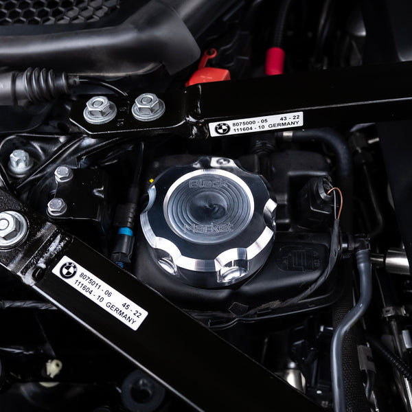 Black Market Race B58 / S58 Coolant Reservoir Cap Set