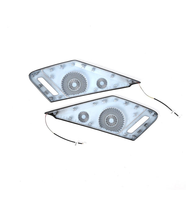 RGB LED Smartphone Light Door Sound Speaker Cover Trim For Corvette C8 2020-2026
