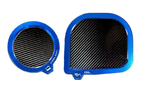 C8 Corvette Stingray Z06 ERay ZR1 GS HTC Convertible Clear Engine Bay Fast Access Covers