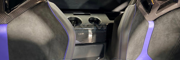 AGM Lamborghini Huracan Carbon Cupholder Console (ALL Models)
