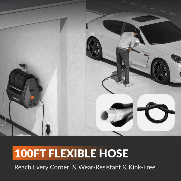 Grandfalls  Retractable Pressure Washer Essential