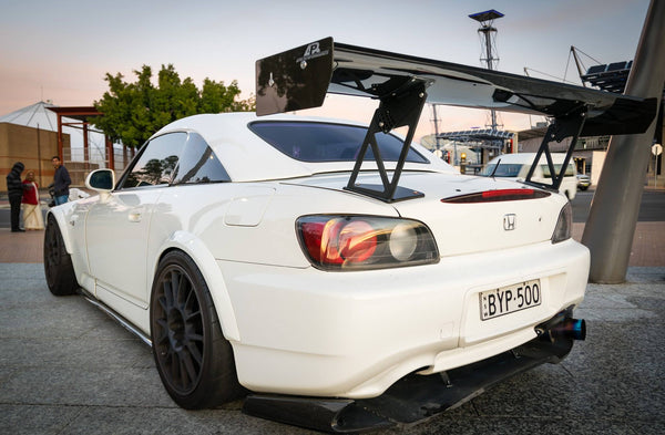 Honda S2000 Carbon Fiber GT250 Adjustable Wing 2000 - 2009