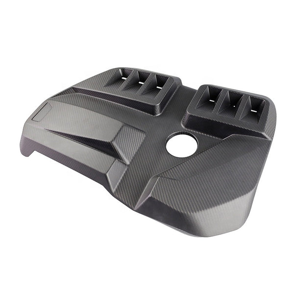 G8X Dry Gloss/Matte Carbon Fiber Engine Cover
