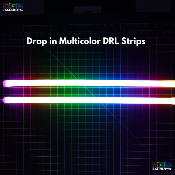 Honda Civic Multicolor Flow Series DRL Boards (2016-2021)