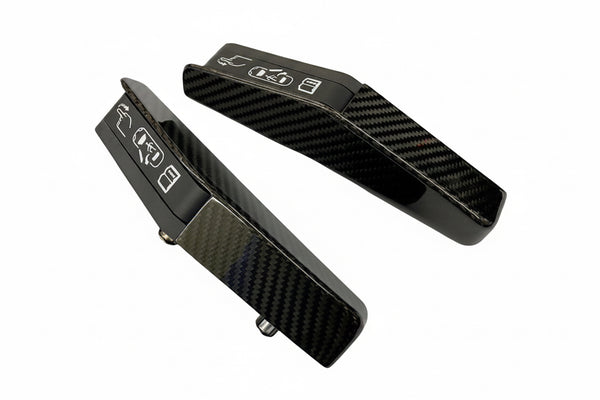 AGM C8 Corvette Carbon Fiber Emergency Door Release Covers (All Models)