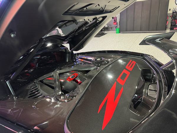 C8RallyDriver Corvette Carbon Fiber Trunk Cover