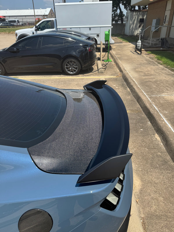 2024 + Mustang Double Sided Carbon Fiber Type OE Decklid Trunk