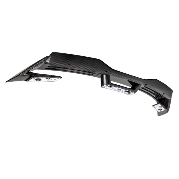 Type-GTG Carbon Fiber Rear Spoiler With Gurney Flap For 2024 Ford Mustang