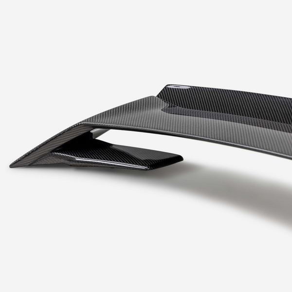 Type-GTG Carbon Fiber Rear Spoiler With Gurney Flap For 2024 Ford Mustang