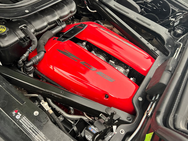 Custom Painted LT6 Intake Manifold Covers