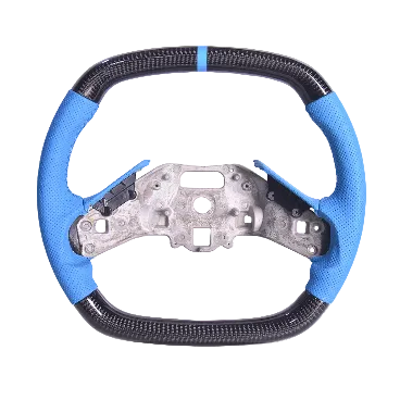 C8 Z06 Style Corvette Carbon Fiber Steering Wheel - Choose Color