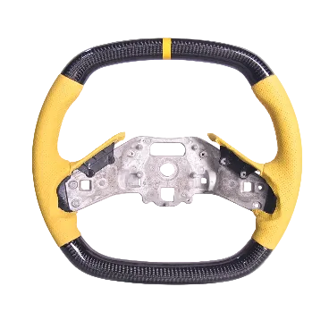 C8 Z06 Style Corvette Carbon Fiber Steering Wheel - Choose Color