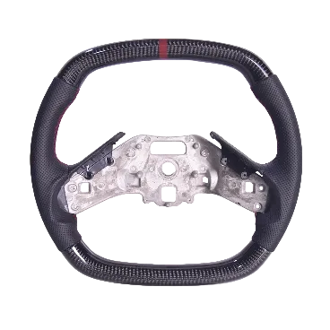 C8 Z06 Style Corvette Carbon Fiber Steering Wheel - Choose Color