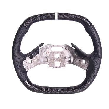 C8 Z06 Style Corvette Carbon Fiber Steering Wheel - Choose Color