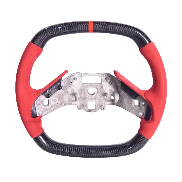 C8 Z06 Style Corvette Carbon Fiber Steering Wheel - Choose Color