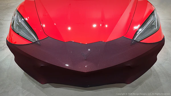 NoviStretch C8 Corvette Stingray ERay Z06 Front Bumper Mask