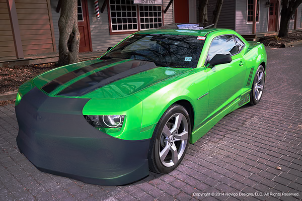 NoviStretch 5th & 6th Gen Camaro Front Bumper Mask