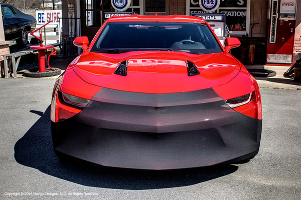NoviStretch 5th & 6th Gen Camaro Front Bumper Mask