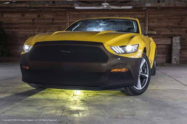 NoviStretch 6th & 7th Gen Mustang Front Bumper Mask
