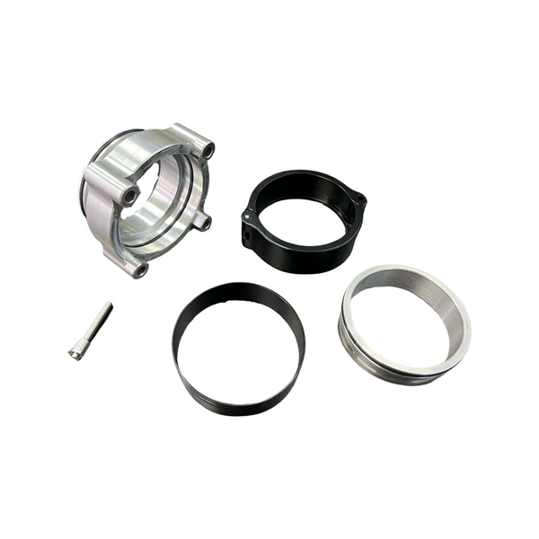 BLKMRKT Viper Billet Throttle Body Adapter and Clamp
