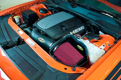 Airaid 11-14 Dodge Charger/Challenger MXP Intake System w/ Tube (Dry or Oiled / Red Media)