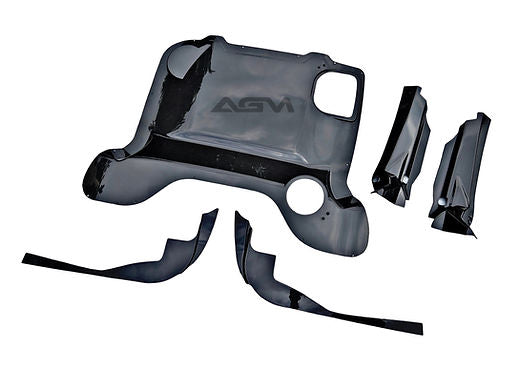 AGM C8 Corvette HTC Carbon Fiber Ultimate Engine Bay Package (All Models)